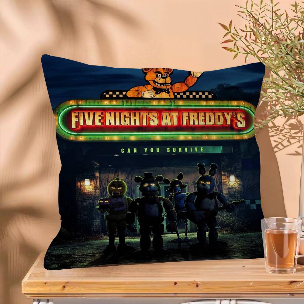 Fnaf Five-nights-At-Freddys Cushion Cover Pillowcase Upholstery Sofa Throw Pillow Home Decor Pillowcas