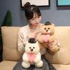 Cute Sitting Heart Teddy Bear Doll Plush Toy Love Bear Hug Bear Doll Girl Soothing Rag Doll