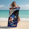 1Pc Speedsters Action Beach Towel Microfiber Beach Towel Thin Absorbent For Beach Swimming Yoga Bath Sports 0917239