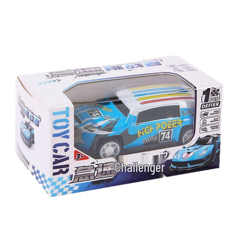 Mini Children's Pull-back Alloy Toy Car – Drop-resistant Tinplate Model