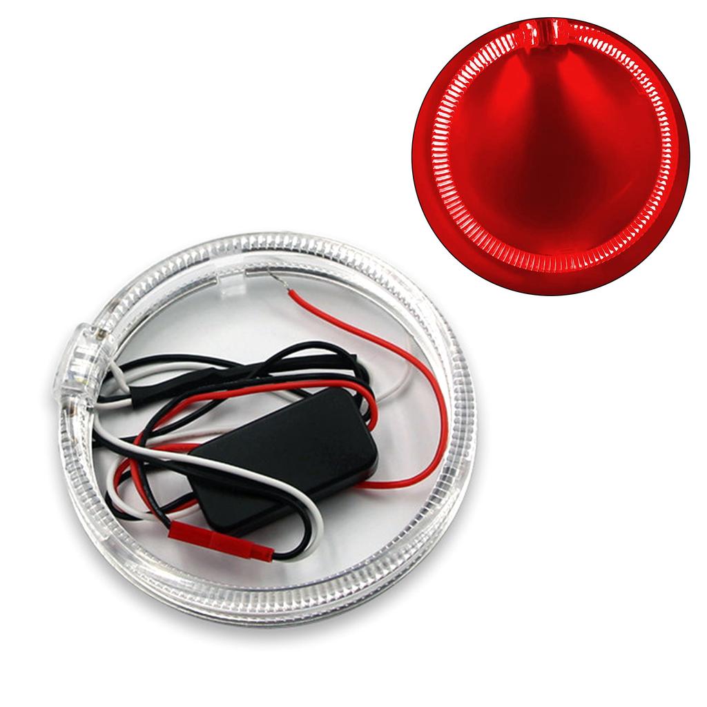 LED Light Guide OpticAngel Eyes DRL HaloRings for Car Headlight Daytime Running Lights Super Bright Waterproof Accessory