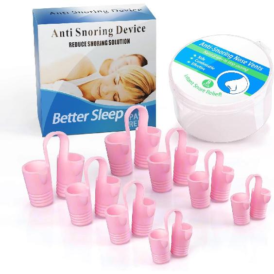 8pcs Anti Snoring Nose Vents Device That Work, Anti Nose Vents for Snoring Devices, Snoring Devices for Men, Nose Opener for Breathing Sleep, Stop