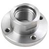 For Woodturning Wood Lathe Faceplate Turning Attachment Professional Accuracy Alloy Steel Construction Easy Tallation