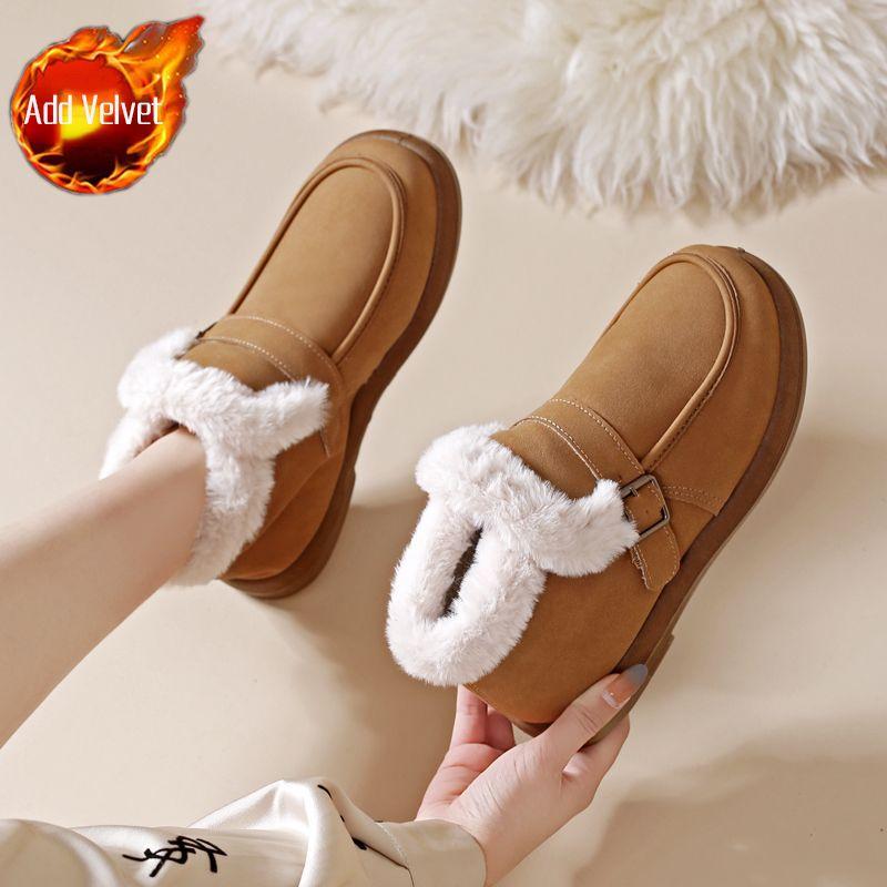 Fashion Winter Snow Boots for Women Round Toe Sports Woman Shoes on Promotion Padded Designer Luxury 2025 Ankle Novelty New in Boot Sale