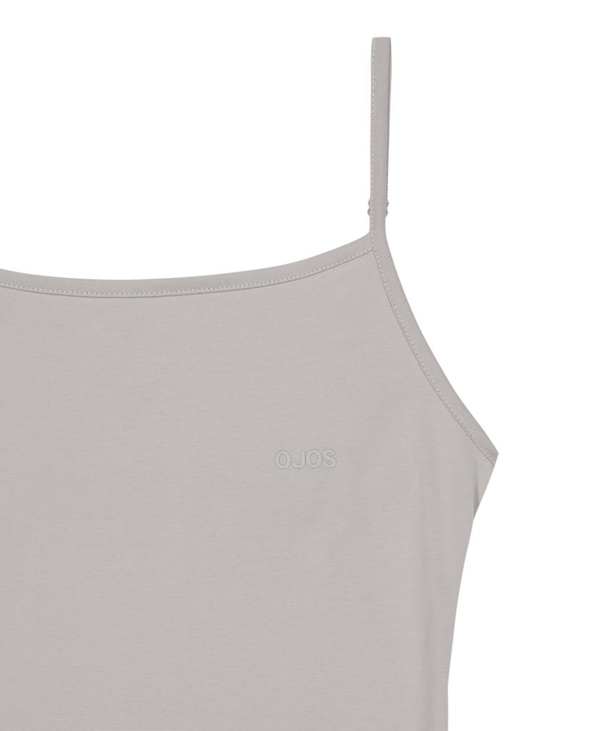 Ohos Back Strap Flare Dress / Gray