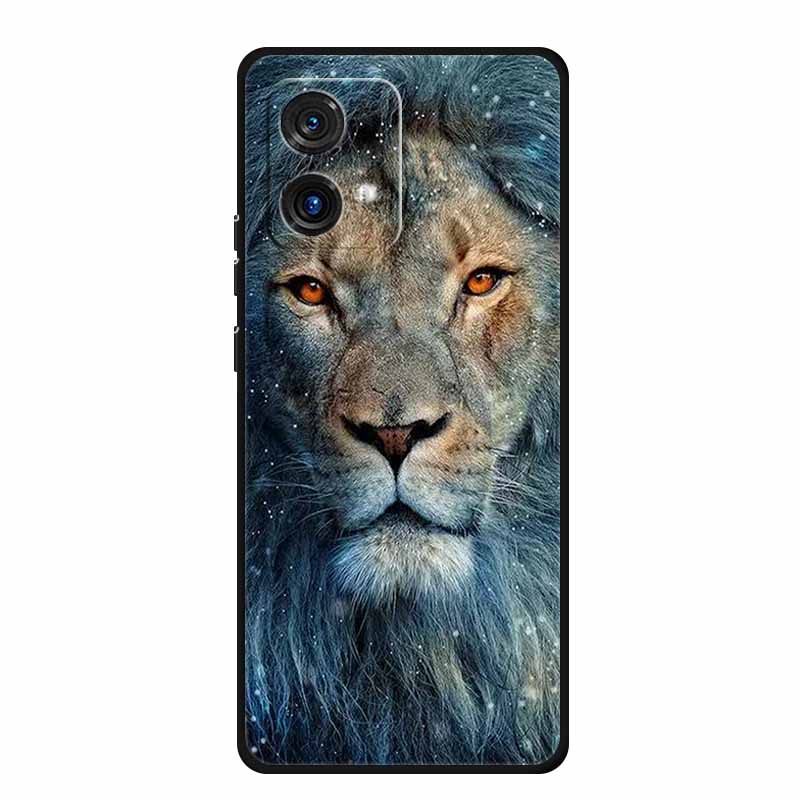 For Motorola Moto G84 G54 5G Case Fashion TPU Soft Silicone Cover Phone Cases for Moto G54 MotoG84 2023 Original New Tiger Capa