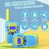 2PCS Selieve Toys for Kid,Walkie Talkies for Kids 22 Channels 2 Way Radio Toy with Backlit LCD Flashlight, 3 Miles Range for Outside, Camping, Hiking
