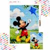 Diamond Painting Set Disney Full Diamond 5D Mickey Kite Art Home Decoration Creative Handicrafts
