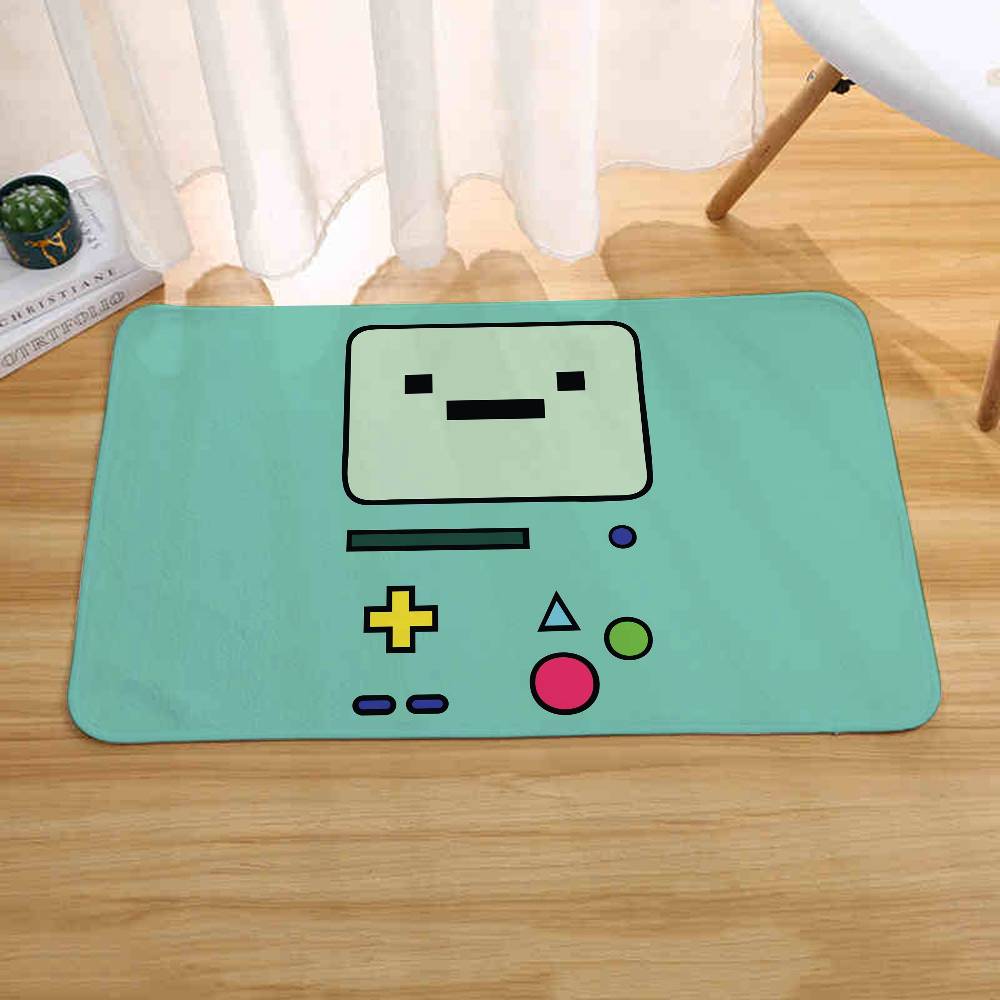 Anime BMO Floor Mats Home Laundry Rug Carpet For Living Room Decor Lounge Area Anti-slip Foot Mat Entrance Doormat