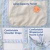 Breathable Long Sleeve Apron Protective Suspender Work Dress Cleaning Apron  Restaurant Use