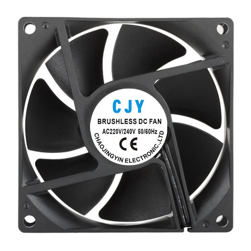 DC8025 Multi-Voltage Cooling Fan: 5V/12V/24V for Computer Cases & Mosquito Control