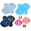 Earrings Pendant Epoxy Resin Mould DIY Ear Ring Necklaces Jewelry Silicone Mold Handmade Ear Adorments Casting Tool