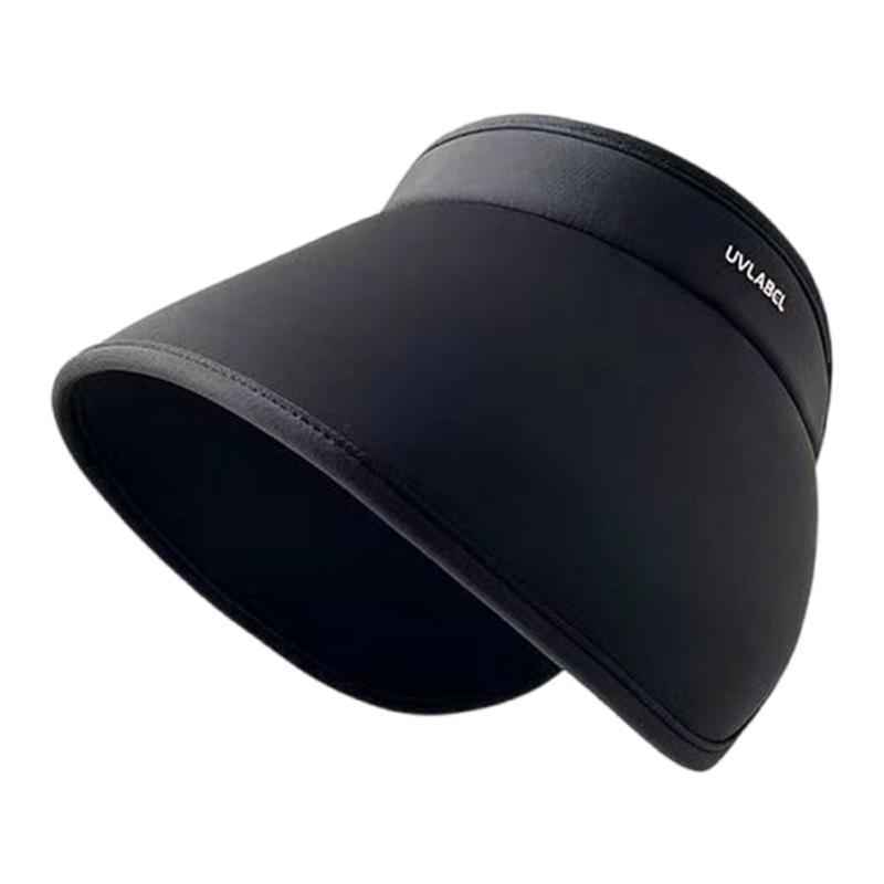 Foldable Lightweight Sun Visors Hat for Women with Adjustable Fit for Hiking and Gardening Ponytail Beach Hat