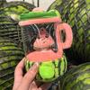 Fruit Juicer Plush Toy Cute Novelty Portable, Fruit Doll,Soft, Stuffed for Kids Boys Girls