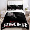 Joker'S Dark Smile Print 3Pcs Bedding Setduvet Cover With 2 Bedropillowcase Home Birthday Gift
