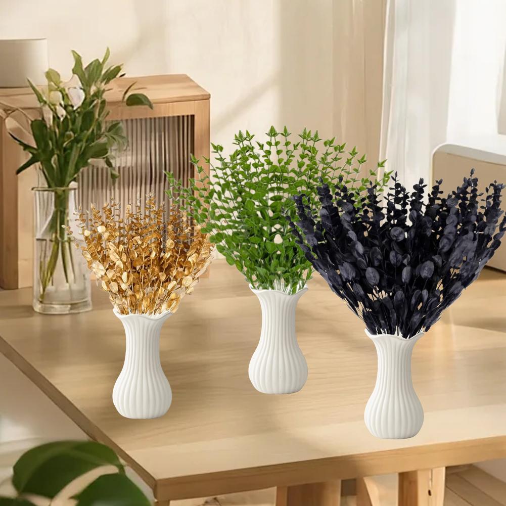 18pcs Eucalyptus Stems Artificial Eucalyptus Leaves For Wedding Home Christmas Decoration 2026 Christmas