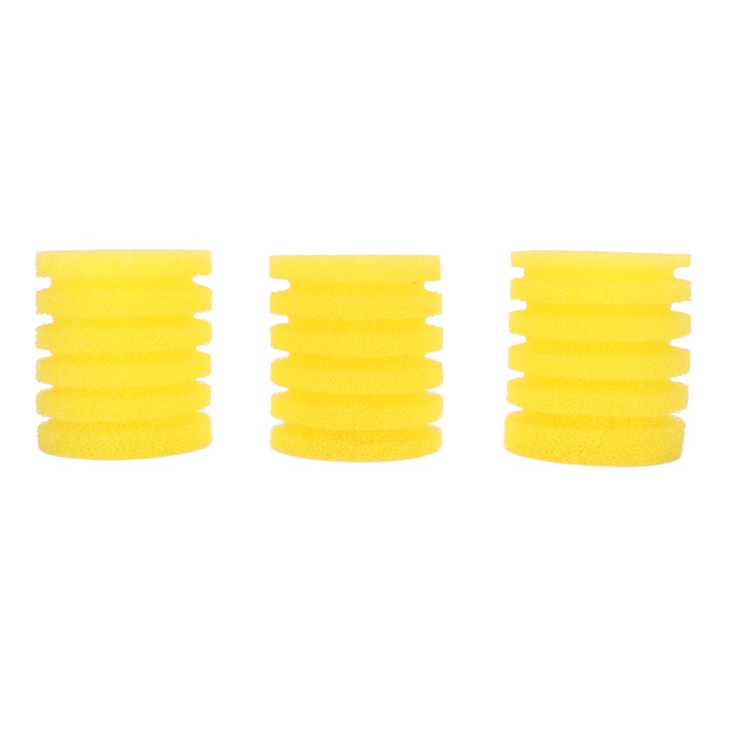 3Pcs Aquarium Filter Sponge Fish Tank Cylindrical Filter Foam Sponge Rolls Filter Accessories for Fish Tank