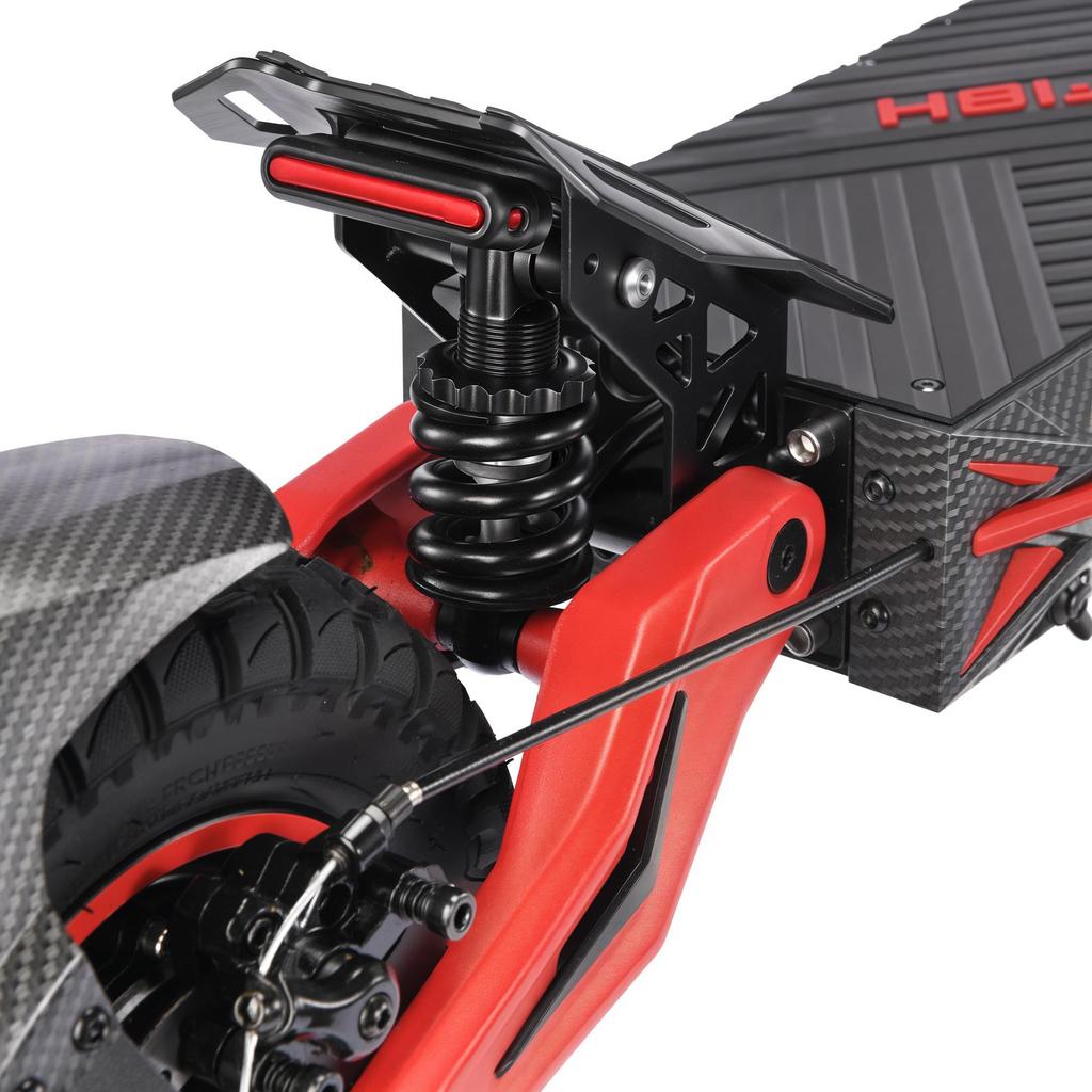 TWOFISH TW4 PRO Elektroroller für Erwachsene 2000W Hochleistungsmotor 52V 23AH Akku 11 Zoll Reifen Strapazierfähig Off-Road Fahren E-Scooter