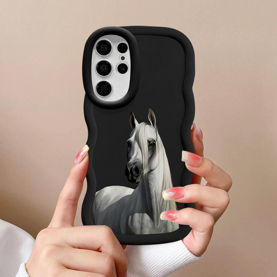 Cool Horse Tiger Case for Samsung Galaxy A25 S25 S22 Ultra S24 S23 Plus S20 FE A26 S21 Soft Phone Cover A36 A35 A55 A54 A24 A34