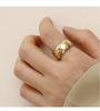 HYACINTH Korean Metal Scratch Index Finger Ring - Cold Style Fashion Temperament