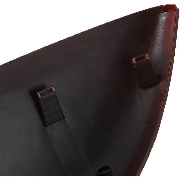 Red Right Side Mirror Passenger Side Mirror Car Si-de Door Mirr-or Cover Rear View Mirr-or Cap for Ford Fiesta MK7 2009 2010 2011 2012 2013 2014 2015