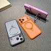 iPhone 17 Pro Max Magnetic Stand Case, Skin-Feel Matte, Drop-Proof Protective Cover for iPhone 13-16
