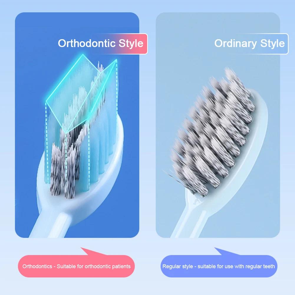 3 In 1 Portable Toothbrush Can Hold Toothpaste Integrated Hygienic Folding Travel Toothbrush Oral Cleaning Tools Easy Carrying