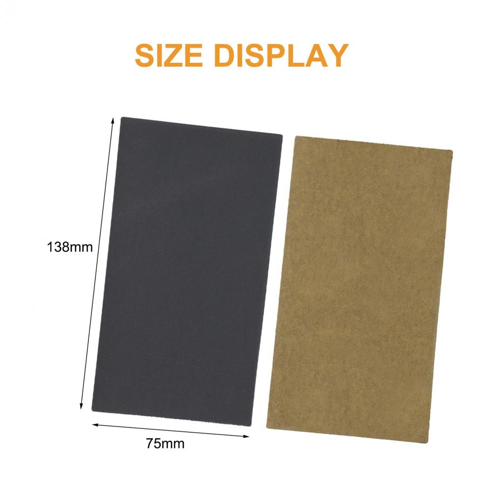 10pcs Sandpaper 3in*5-1/2in 600/800/1000/1200/1500/2000/2500Grit