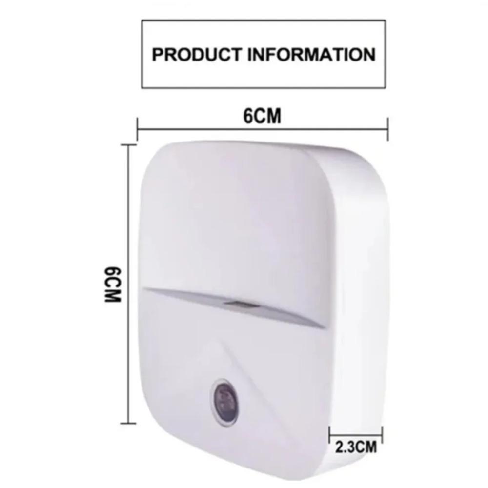 LED-es éjszakai fény vezeték nélküli fényérzékelős vezérlés Alkonyattól hajnalig éjszakai lámpák baba gyerekeknek ágy melletti hálószoba folyosói lámpa