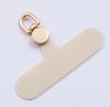 3PCS 360 ° Rotation Metal Head Mobile Phone Strap Clip Patch Firm Phone Lanyard Anti Loss Nylon Gasket Phone Case Connect Card