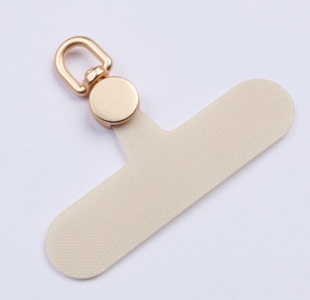 3PCS 360 ° Rotation Metal Head Mobile Phone Strap Clip Patch Firm Phone Lanyard Anti Loss Nylon Gasket Phone Case Connect Card