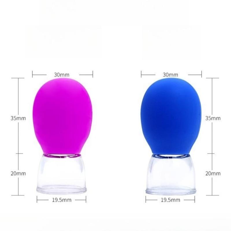 2Pcs Facial Cupping Device - Lifts, Shapes, and Reduces Fine Tattoos - Portable Home Use, Dual-Use Facial Cupping Beauty Container