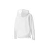 Puma Logo Buchstaben Print Muster Kordelzug Kapuze Langarm Sweatshirt Damen Sweatshirt Weiß 535309-02