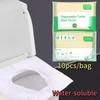 10-100PCS Portable Disposable Toilet Seat Covers Type Travel Camping Hotel Bathroom Accessories Paper Waterproof Soluble Water
