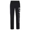 EA7 Letter And Number Print Mid-Rise Tapered Knit Sports Pants Men Bottoms Black 8NPPC2PJ05Z0203
