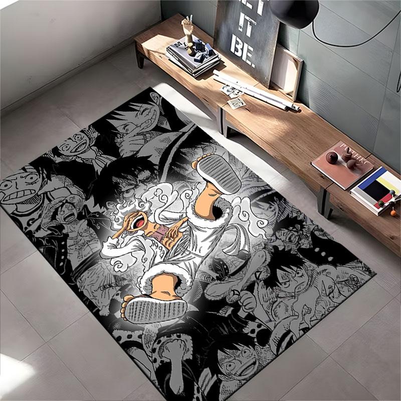 "Anime Boy Comic Style Carpet" suitable as a non-slip mat for the living room or bedroom sofa