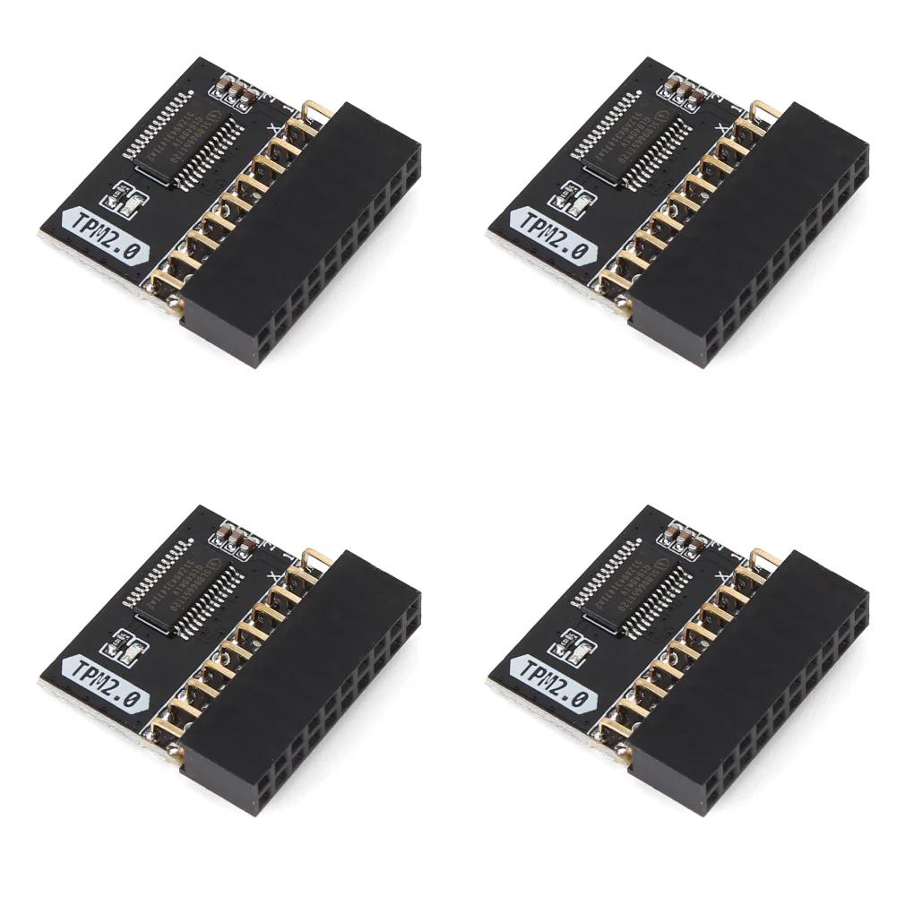 TPM 2.0 Encryption Security Module 20 Pin Motherboard Card 4 GB Professional Audio Equipment for ASUS Gigabyte for WIN11 System