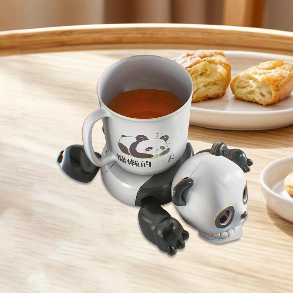 Quirky Panda Coaster Creative Coaster Panda Cup Pad Tea Coffee Mug Drinks Holder Cute Animal Figure Ornament Home Decor