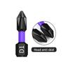 High Hardness Strong Magnetic Bit Screwdriver Bit Rustproof Anti-Slip Shock-Proof Heavy Duty Magnetic Bit Kit