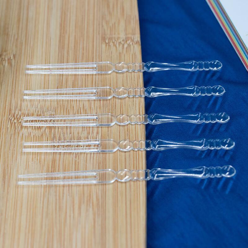 Disposable Plastic Dessert and Fruit Forks
