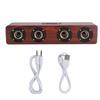 12W W8 Wooden Bluetooth Sound Tyrant TV Speaker Support Plug In Card / FM / Receiving Voice Prompts Wireless Bluetooth Speaker