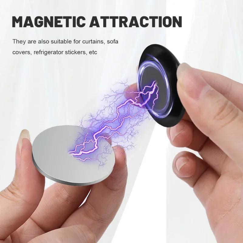 10/1PC Strong Magnetic Curtains Weights Windproof Shower Curtain Liner Weights Reusable Fridge Tablecloth Curtains Magnet Button