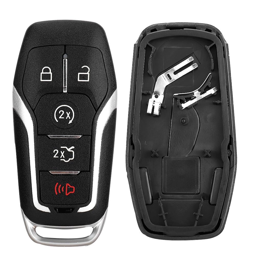 5 Button Keyless Car Remote Key Fob Case Shell Fit For Ford Mustang F 150