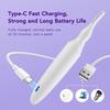 Heated Eyelash Curler Electric 3-Level Temperature Control Long-lasting Curling and Shaping Portable Rechargeable Eyelash Curler