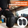 1 Pereche Genunchiere Construcții Heavy Duty Spumă Groasă Curea Ajustabilă Antiderapante Profesionale Exterior Grădinărit Lucru Acoperiș Pardoseală Protecții Genunchi