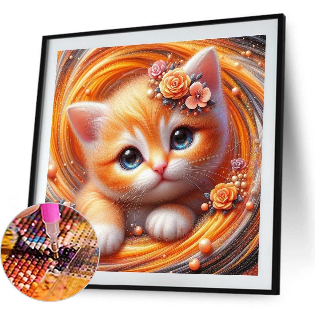 Animal Series Diamond Art Kits for Home Wall Decor Round Full Drill Dimond Art Paintings Diamond Dots Gem Art 15.75 X15.75 In
