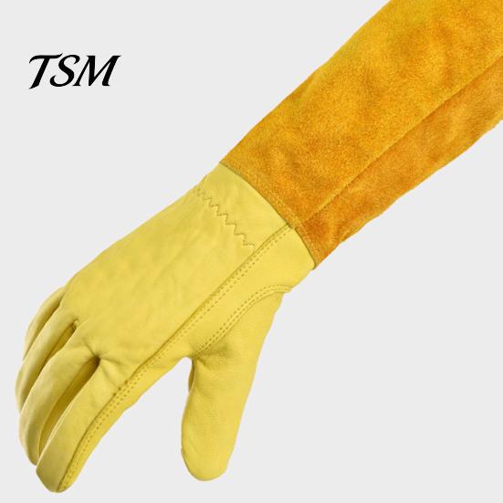 Thorn Proof Gloves 1 Pair Garden Wear Resistant Puncture-Proof Breathable Elbow Puncture-proof Work Length Full Coverage Labor Protection Long