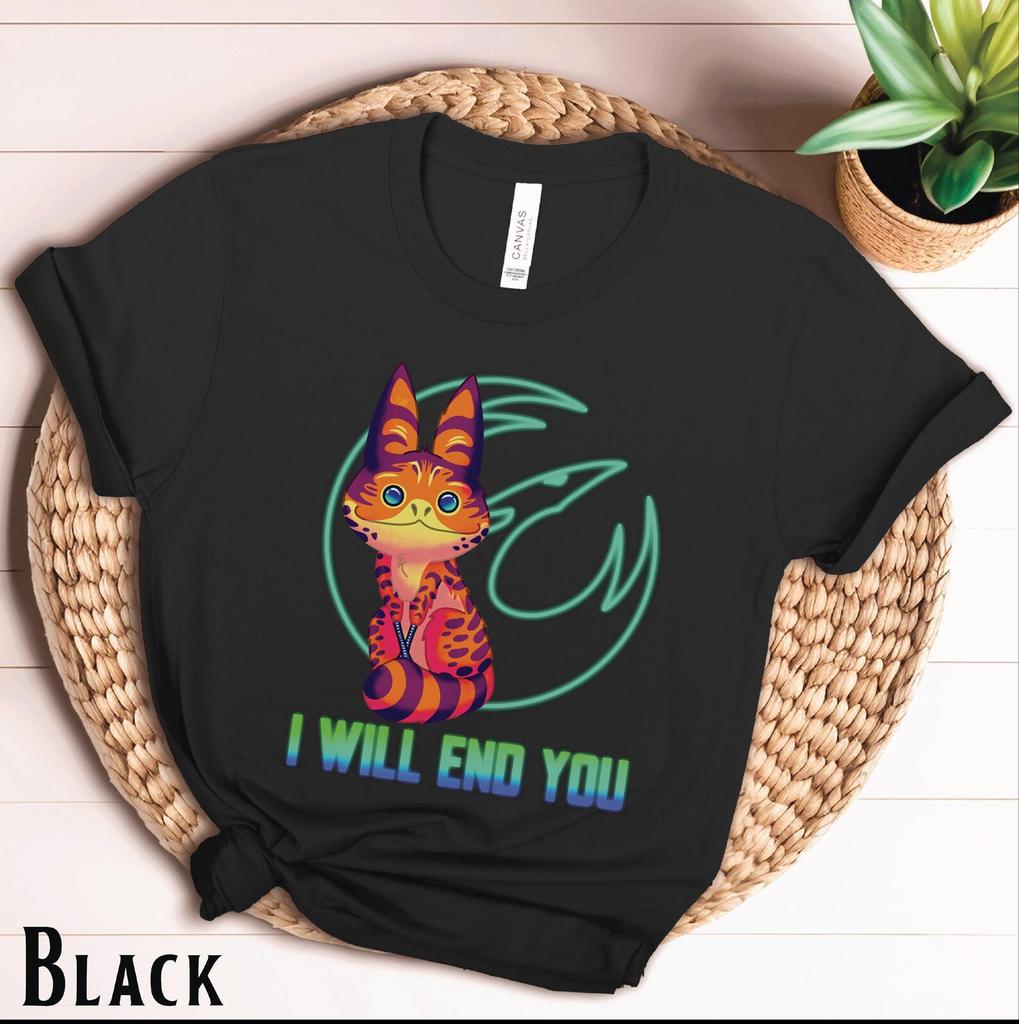 I Will End You T-Shirt | Loth Cat Meme | Star Wars Rebels Fan Art Tee