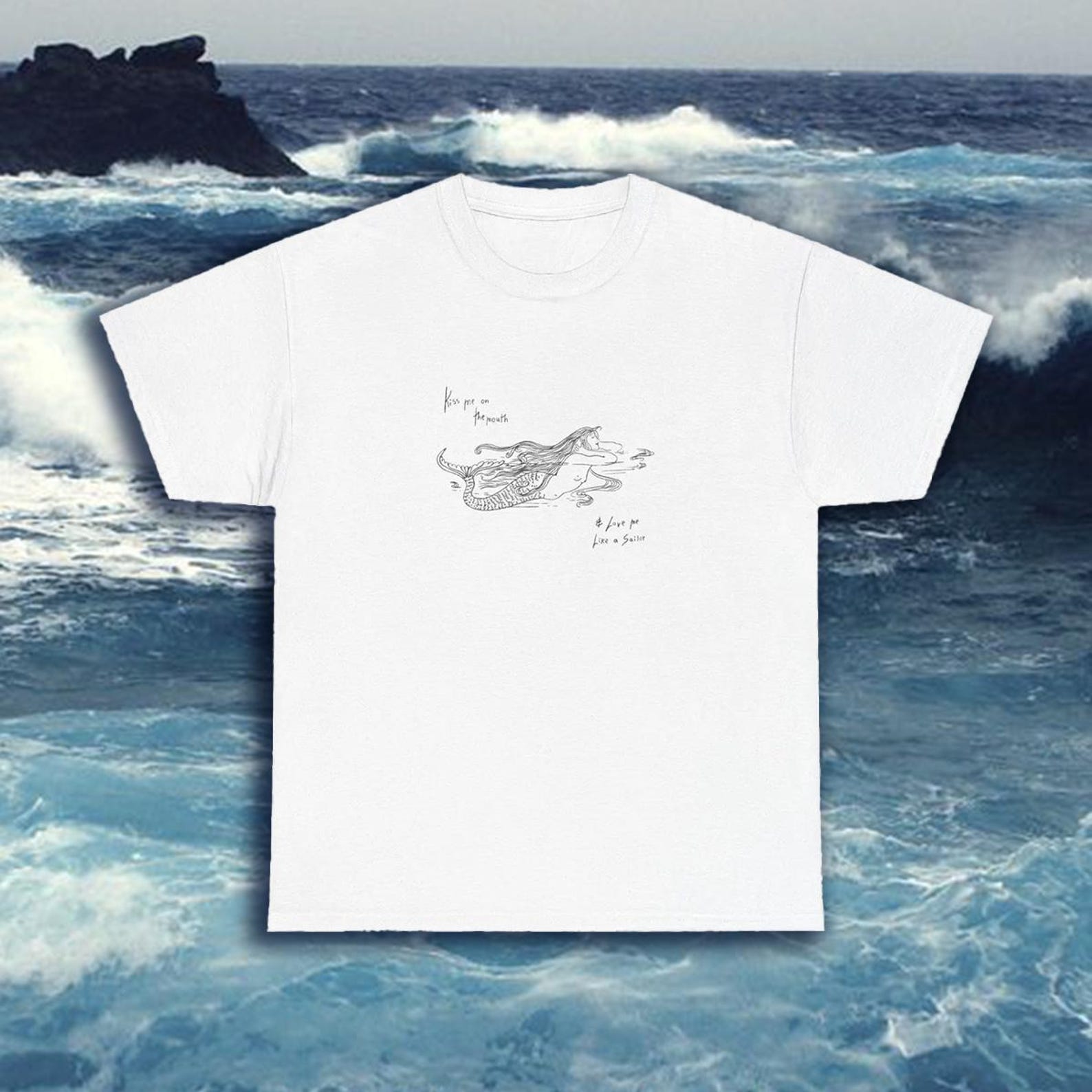 Mermaid Sailor Song T-Shirt: Gigi Perez Design 3XL