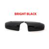 Carbonfaser-Look, glänzend, schwarz, Abdeckkappen für Seitenspiegel, Hornform, für BMW X5 E70 X6 E71 2008–2013, Zubehör